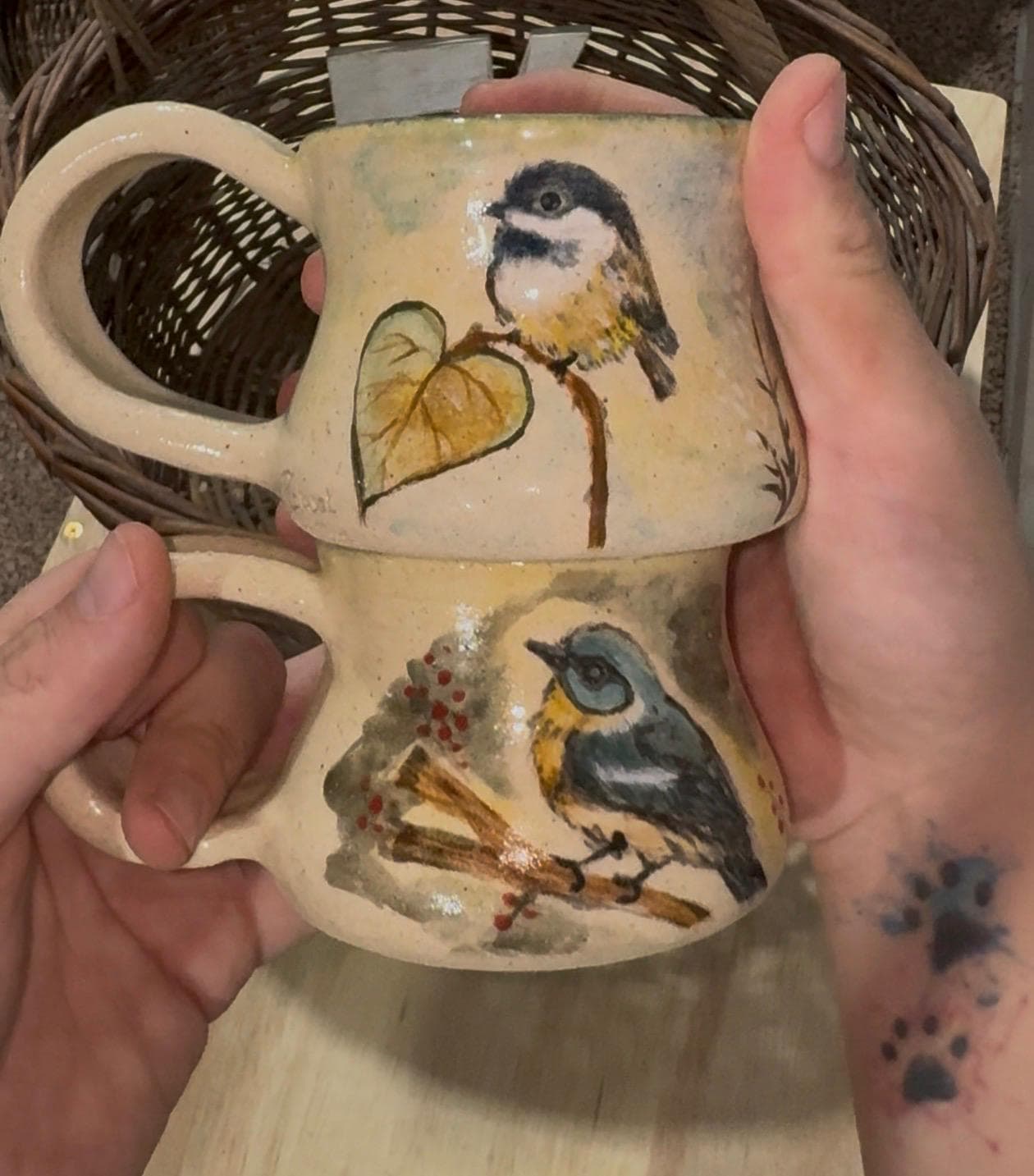 Canecas Passarinhos