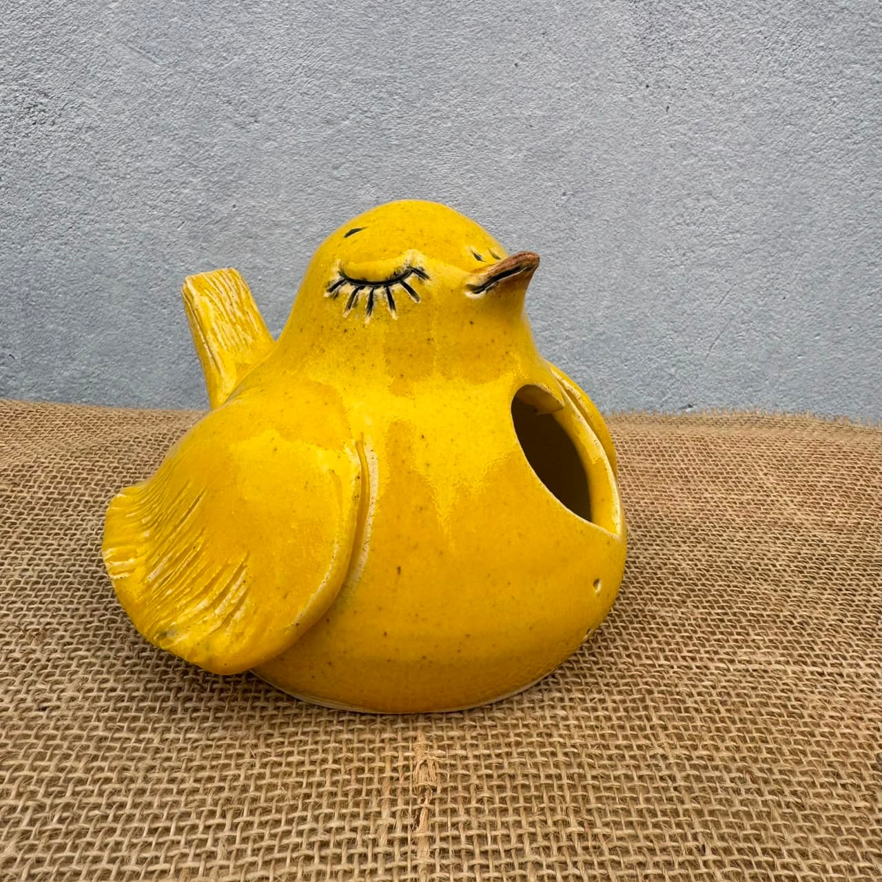 Casinha Passarinho Amarelo
